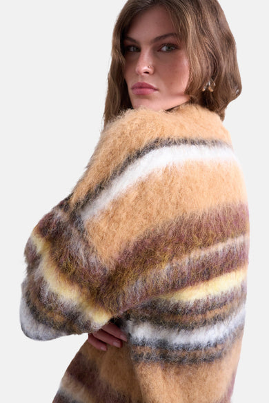 Pull col O Multicolore - TOPSHOP