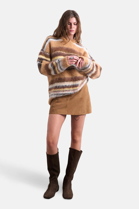 Pull col O Multicolore - TOPSHOP