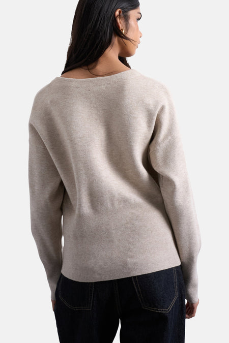 TSSIENNA LS V-NECK CARDIGAN