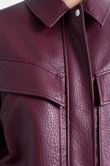 TSBREE SHORT COATED JACKET