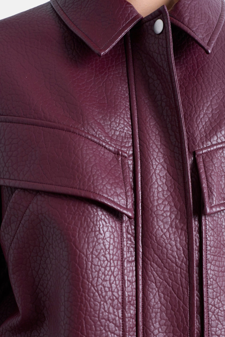 Veste - Bordeaux - TOPSHOP - 3