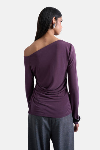 T-shirt à manches longues - violet - TOPSHOP - 4