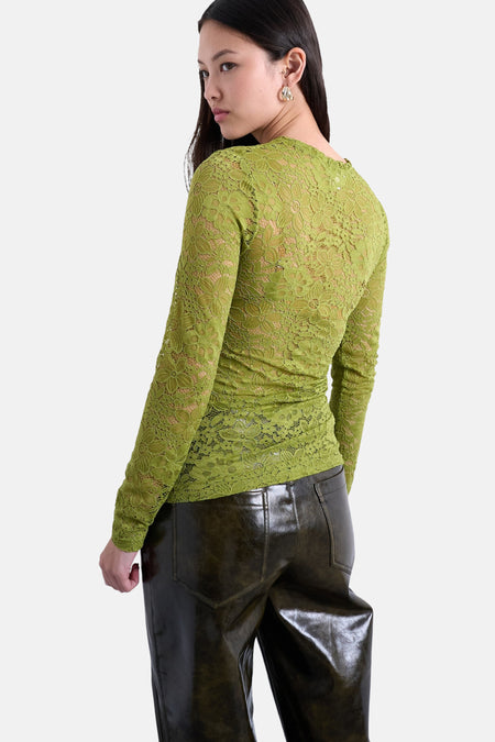 TSLILLI LS CREW NECK TOP