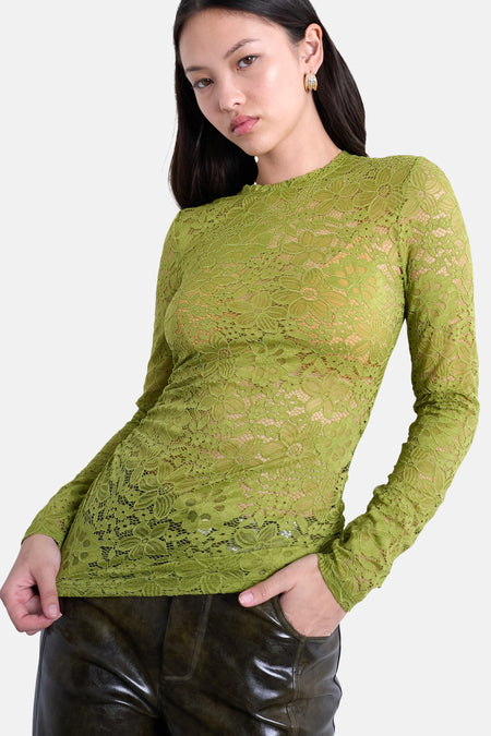 TSLILLI LS CREW NECK TOP