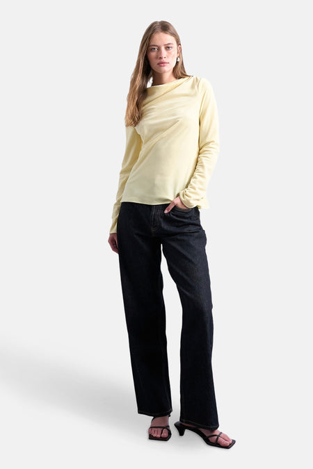 TSNANCY LS HIGH NECK TOP