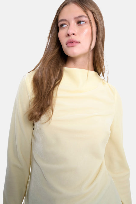 TSNANCY LS HIGH NECK TOP