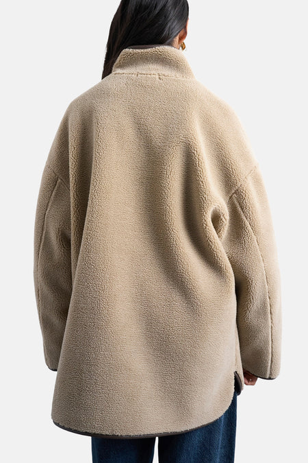 Veste longue Beige - TOPSHOP