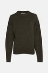 Pull col O Vert - TOPSHOP