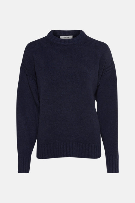 Pull col O Bleu - TOPSHOP