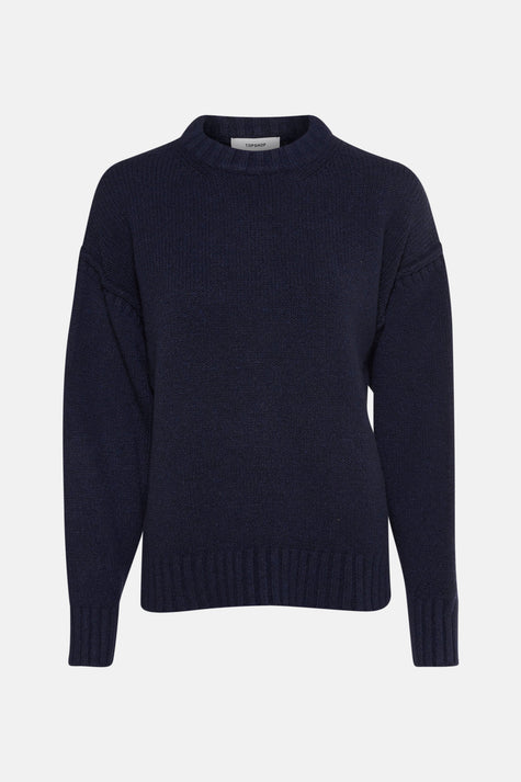 Pull col O Bleu - TOPSHOP