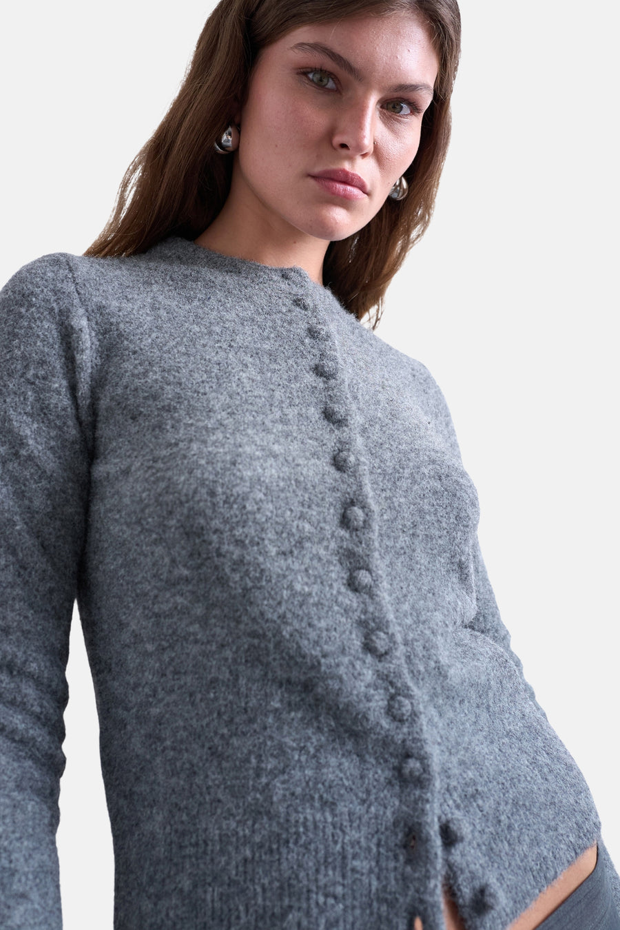 Cardigan - gris - TOPSHOP - 3