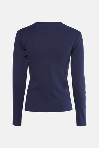 T-shirt à manches longues - bleu
