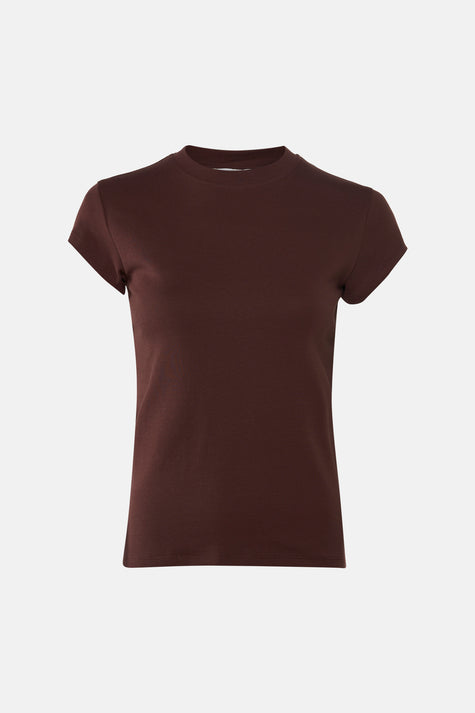 T-shirt à manches courtes - brun