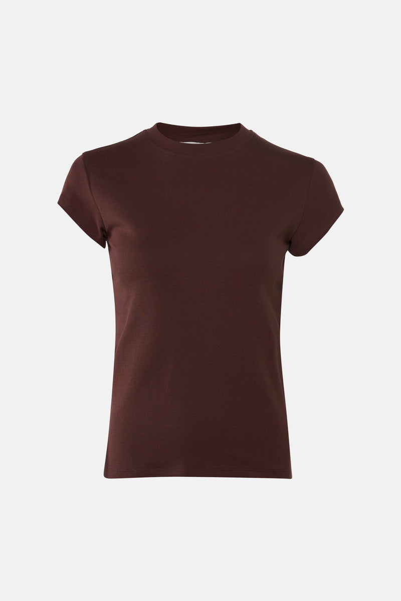T-shirt à manches courtes - brun