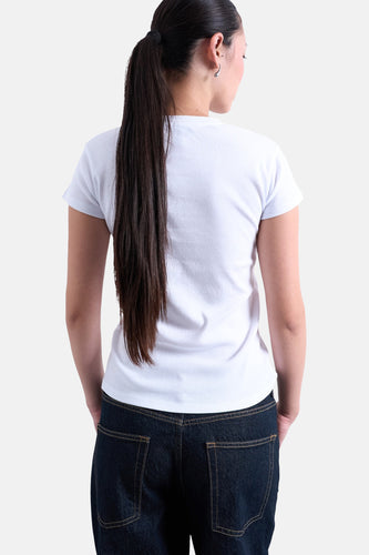 T-shirt à manches courtes - blanc - TOPSHOP - 4