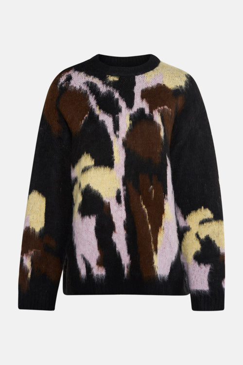 Pull à col rond - Multicolore