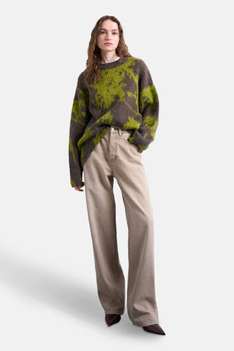 Pull à col rond - Multicolore - TOPSHOP