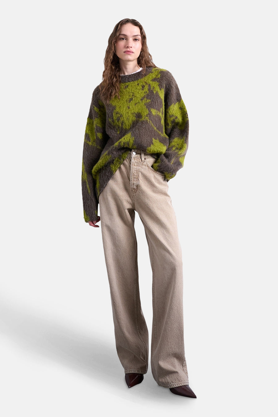 Pull à col rond - Multicolore - TOPSHOP