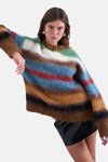 Pull col O Multicolore - TOPSHOP