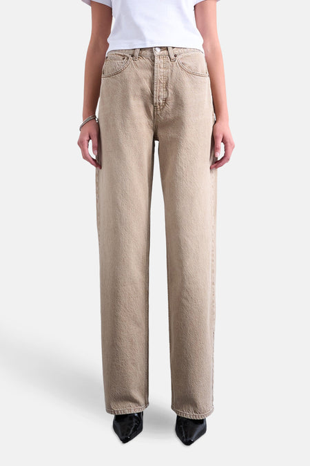Jeans straight Off white denim - TOPSHOP