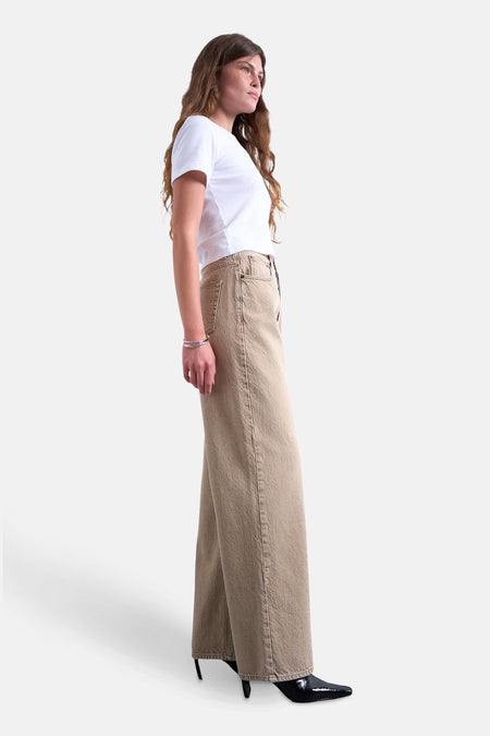 Jeans straight Off white denim - TOPSHOP