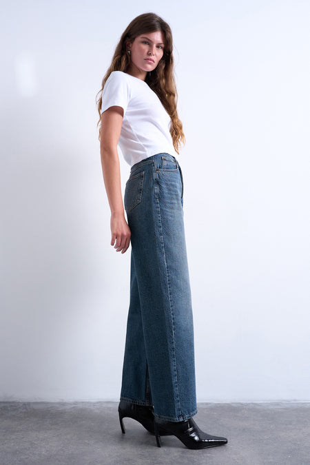 TSCOLUMN MW DNM JEANS DBL