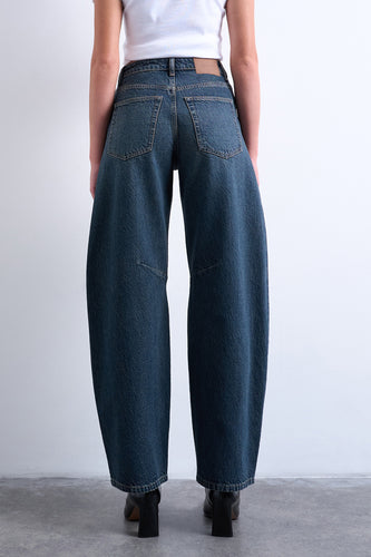 TSBRIT BARREL DNM JEANS MB - TOPSHOP