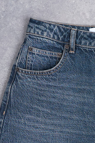 TSBRIT BARREL DNM JEANS MB - TOPSHOP