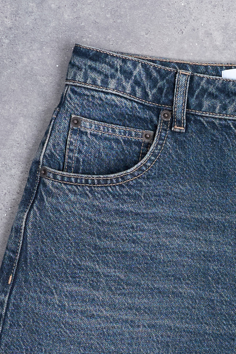 TSBRIT BARREL DNM JEANS MB - TOPSHOP