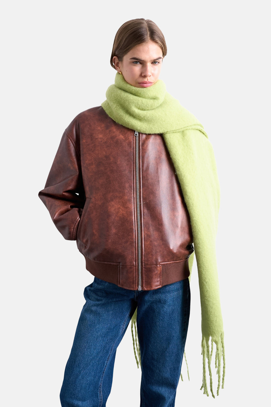 Écharpe - vert - TOPSHOP