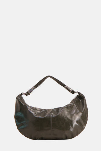 Sac à main multicolore de TOPSHOP avec un fini brillant et des accents argentés sur la fermeture.