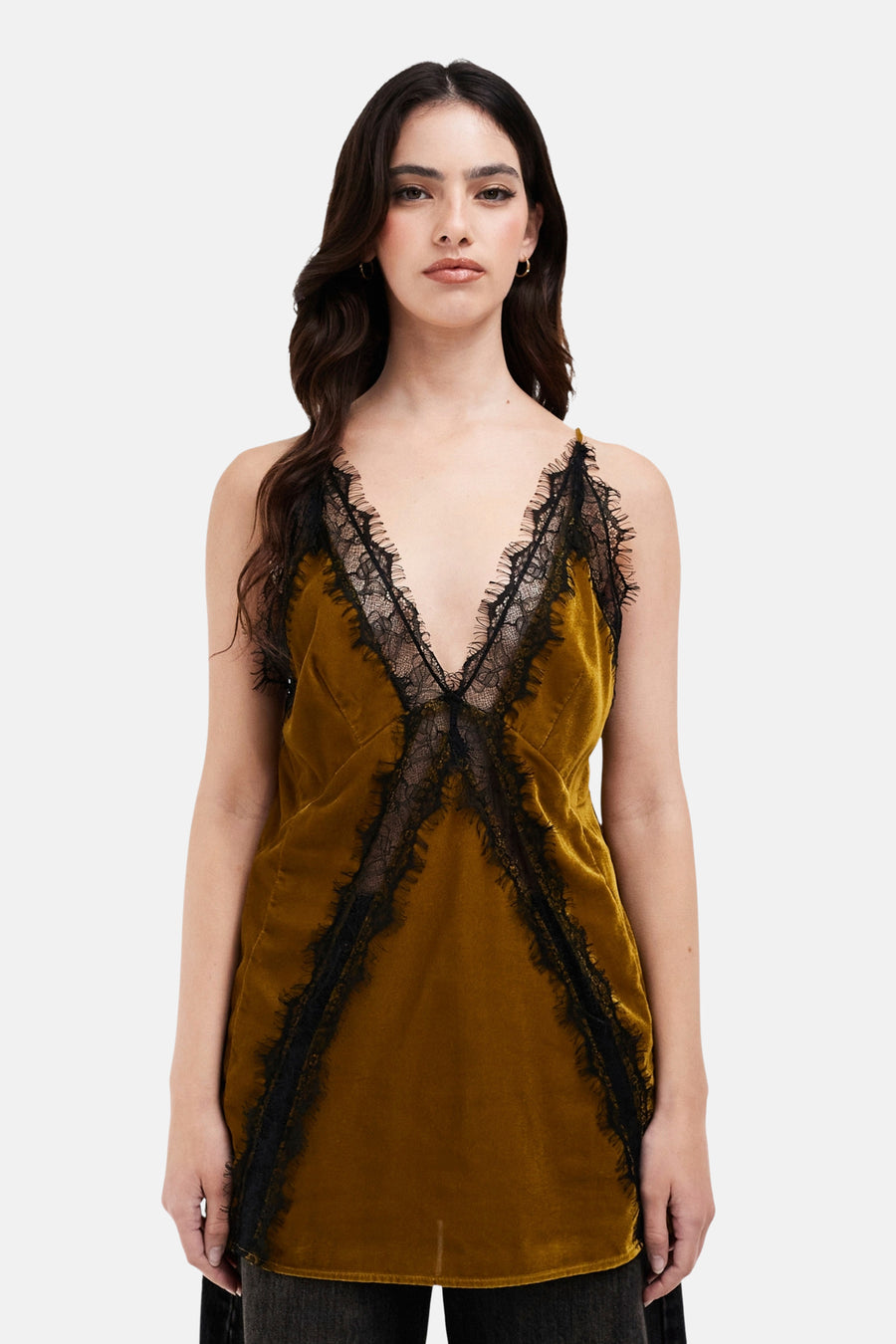 Chemisier (sans manches) vert - TOPSHOP - TOPSHOP