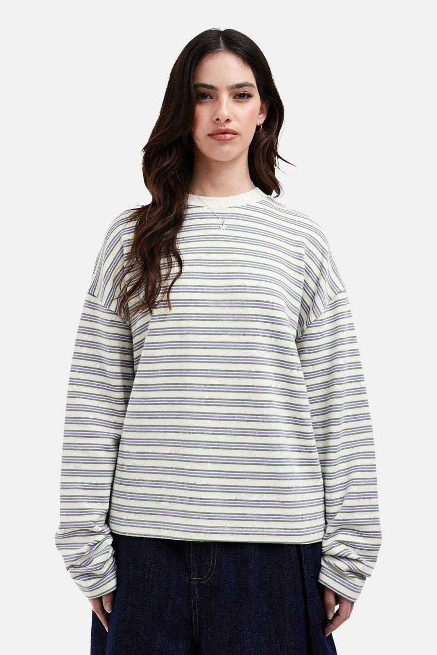 T-shirt à manches longues - blanc - TOPSHOP - 1