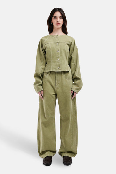 Jeans coloré Vert - TOPSHOP