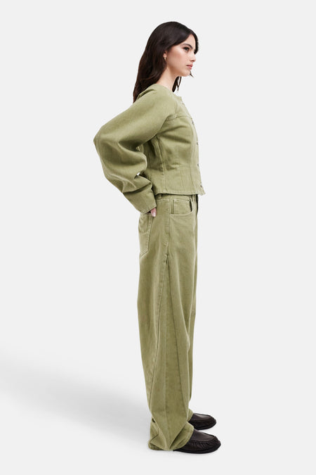 Jeans coloré Vert - TOPSHOP