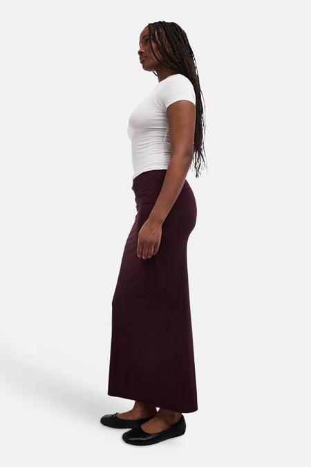 TSJOSIE RUCHED MAXI SKIRT JRS