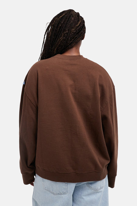 Sweat col O brun - TOPSHOP