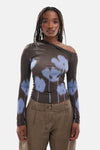 T-shirt (manches longues) Brun - TOPSHOP