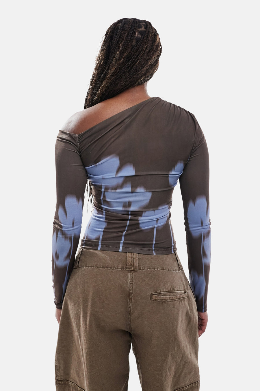 T-shirt à manches longues - brun - TOPSHOP