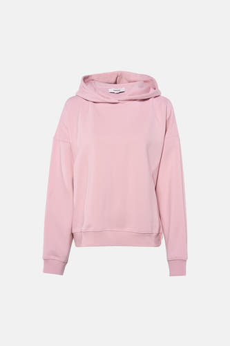 Gilet rose de TOPSHOP, avec des manches longues et un bord côtelé.