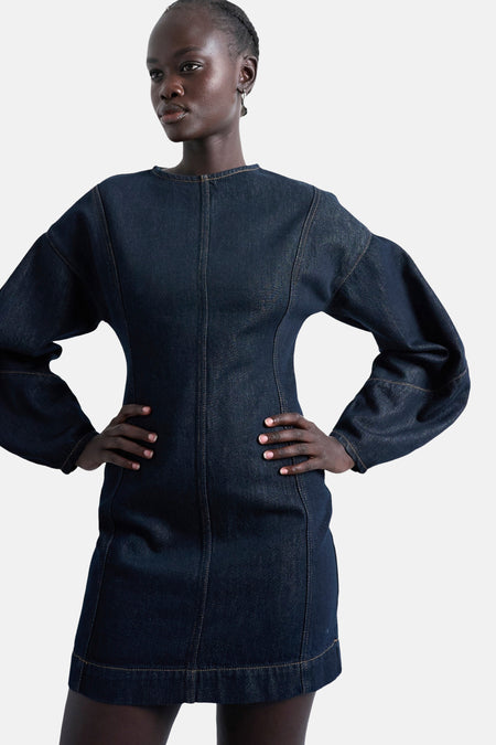 TSLIANA MINI DENIM DRESS