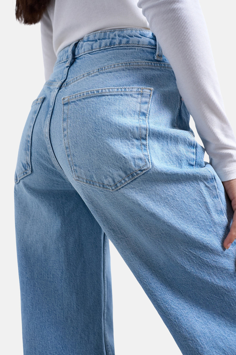 Jeans flared light blue denim - TOPSHOP