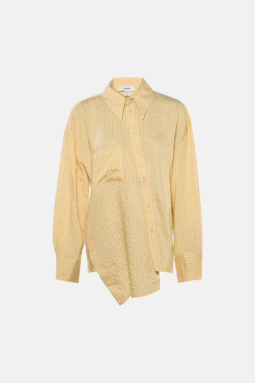 Chemise à manches longues - jaune