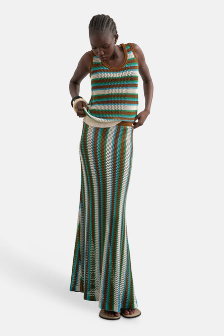 Top (sans manches) multicolore - TOPSHOP