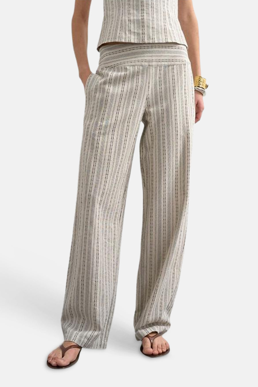 Pantalon - écru