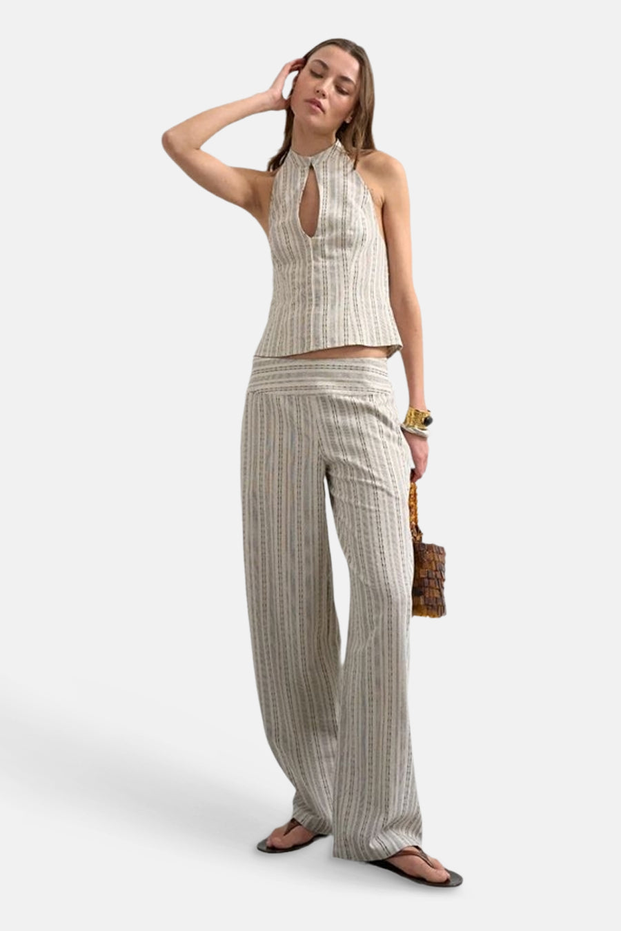 Pantalon - écru