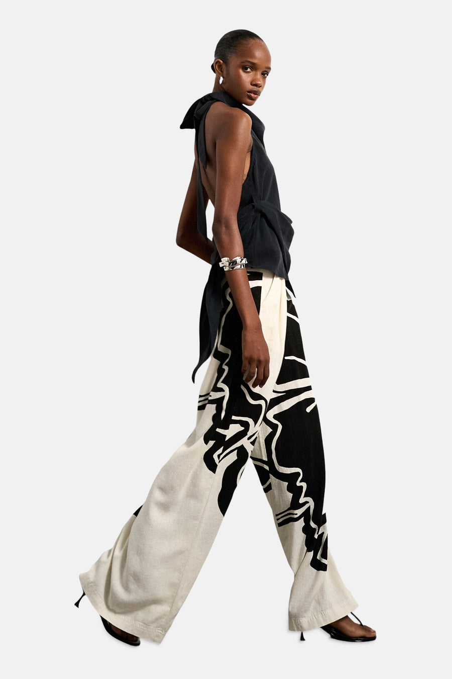 Pantalon Écru - TOPSHOP