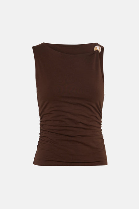 Top - Chocolate Brown
