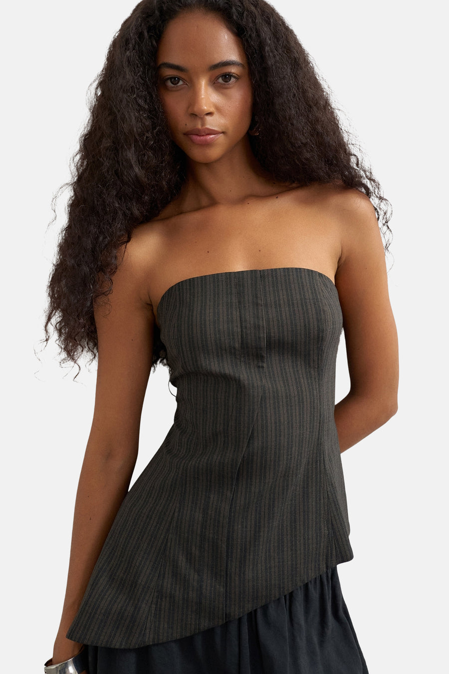 Chemisier (sans manches) brun - TOPSHOP