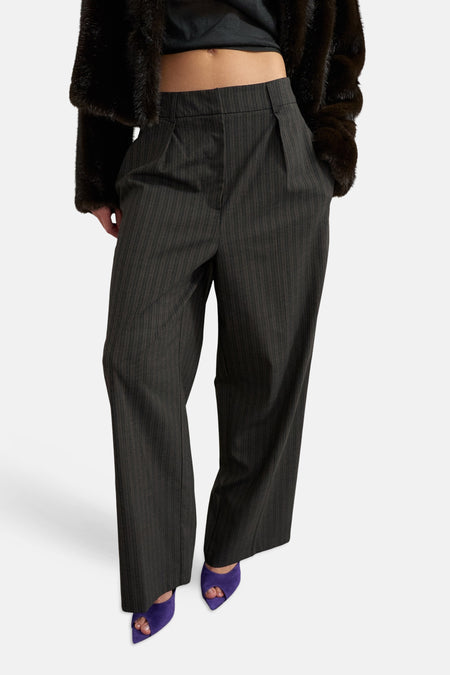 Pantalon de costume brun - TOPSHOP
